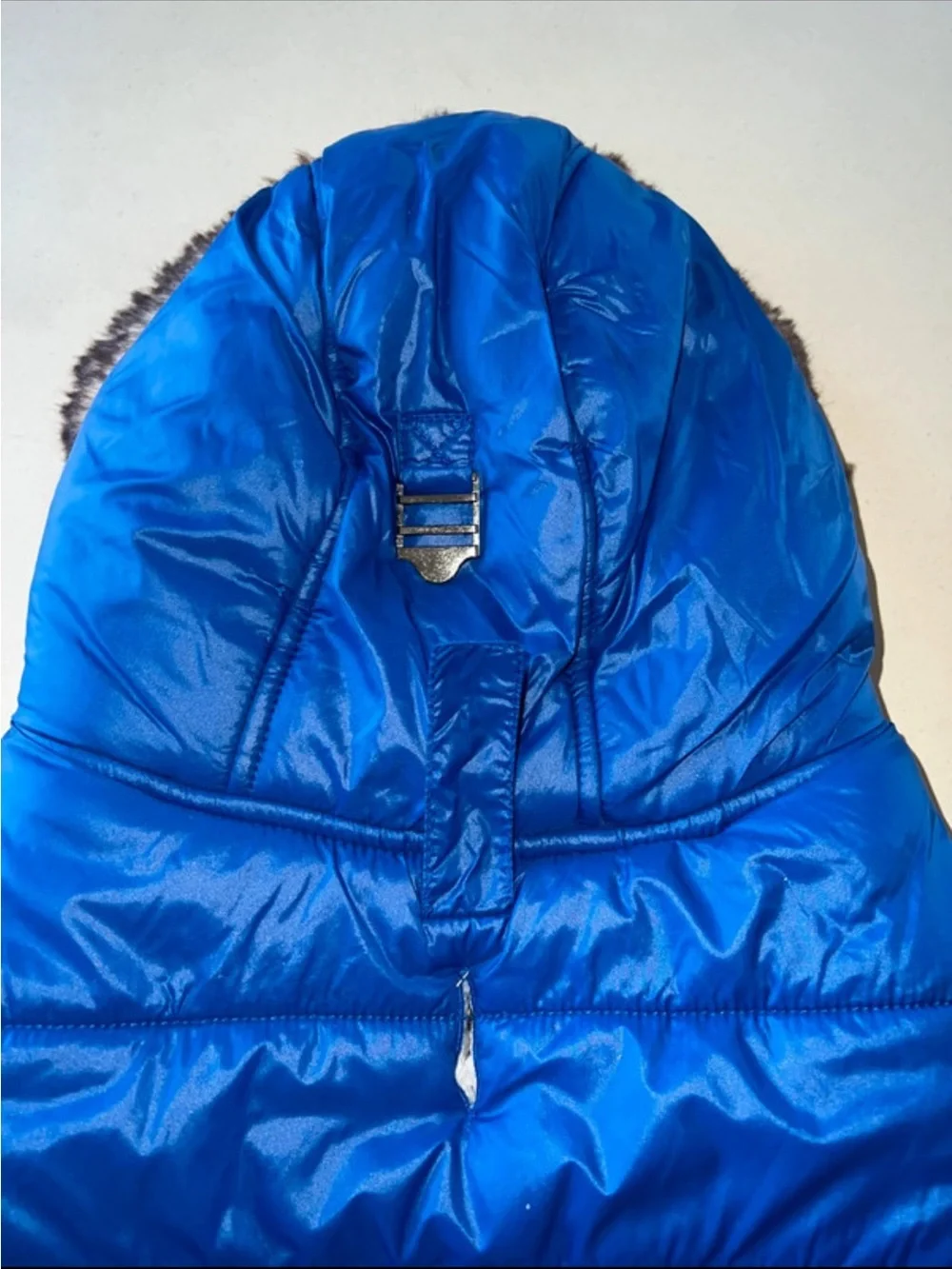 äd Worthy Dog Puffer Jacket - Blue, Warm & Lightweight XL